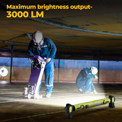 Hood Work Light Bar  3000LM LED Magnetic 5200mAh Rechargeable